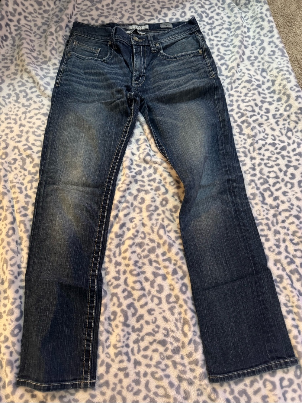 BKE Women's Medium Wash Straight Leg Jeans